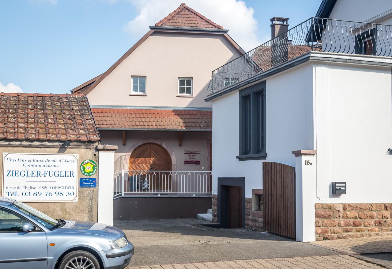 Gites & Chambes D'Hotes Fugler Orschwihr Luaran gambar